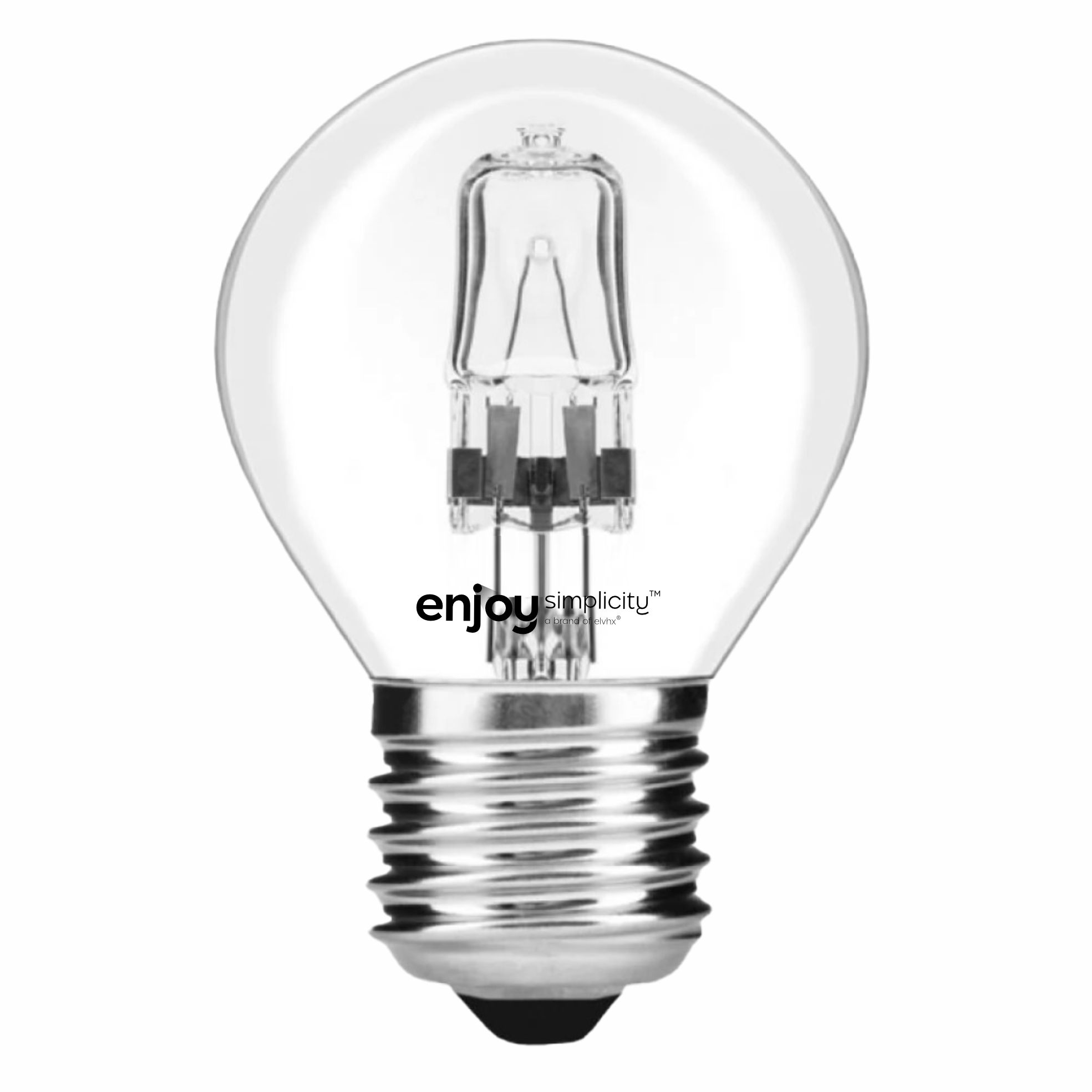 EL200021 | EL200021 | G45 Halogen|28W(>36W)E27|2700k|370lm|{enjoysimplicity}
